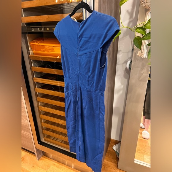 Diane Von Furstenberg Colorblock Sheath Dress NWT Size 0 - Picture 2 of 4